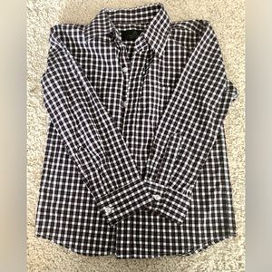 Vittorino Size 6 Plaid Shirt